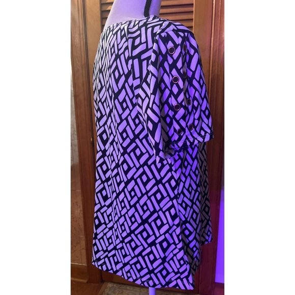 PerSeption Concept Black & White Geometric — Medium - Picture 7 of 10